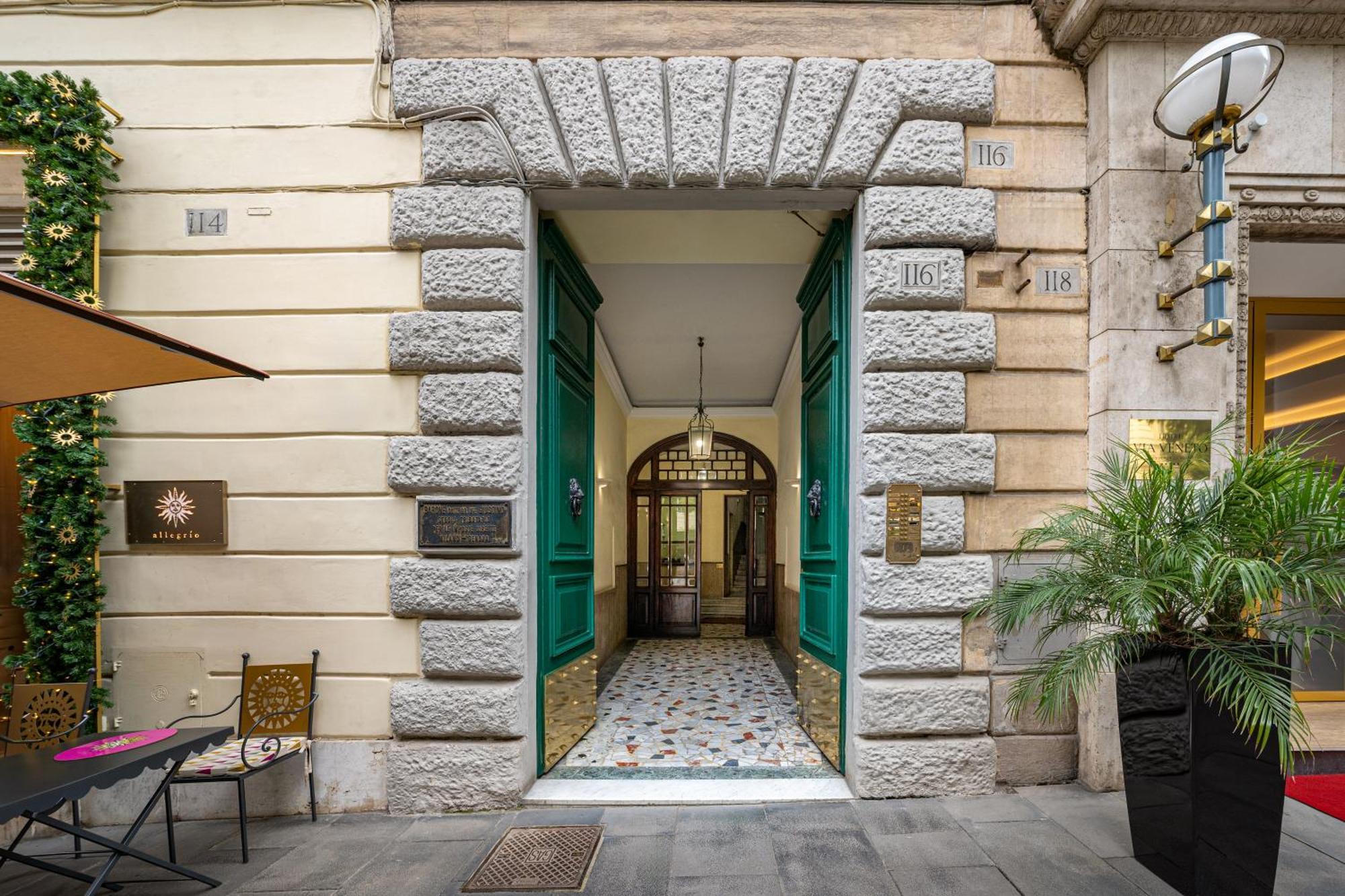 Via Veneto 116 Suites - Guest House Roma Eksteriør bilde